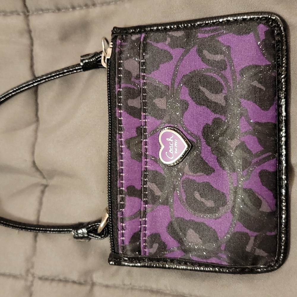 COACH wristlet